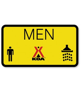 MEN w/Men and Shower Symbols