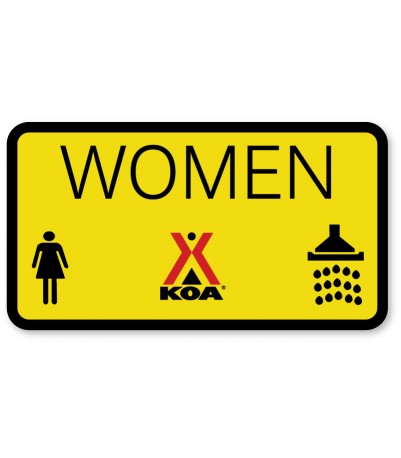 WOMEN w/Women and Shower Symbols