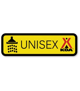 UNISEX w/Shower SYmbol
